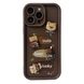 Чехол Pretty Things Case для iPhone 14 PRO Brown Choco Bear