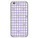 Чохол прозорий Print Flower Color для iPhone 6 Plus | 6s Plus Flower Purple - ash-mobile.com.ua - фото 1
