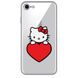 Чохол прозорий Print для iPhone 7 | 8 | SE 2 | SE 3 Hello Kitty Love