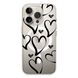 Чохол прозорий Print Love Kiss with MagSafe для iPhone 16 PRO MAX Heart Black - ash-mobile.com.ua - фото 1