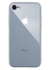 Чохол Glass Pastel Case для iPhone 7 | 8 | SE 2 | SE 3 Mist Blue купити