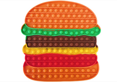 Pop-It игрушка BIG Burger (Бургер) 30/30см Orange/Brown/Red купить