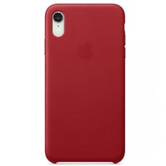 Чохол Leather Case GOOD для iPhone XR Red купити
