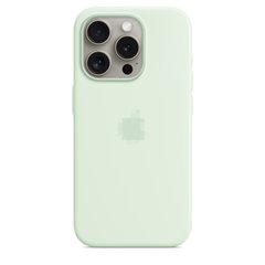 Чехол Silicone Case Full OEM для iPhone 15 PRO MAX Soft Mint