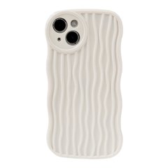 Чохол Creamy Wavy Case для iPhone 14 Antique White