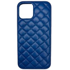 Чехол Leather Case QUILTED для iPhone 11 Midnight Blue купить