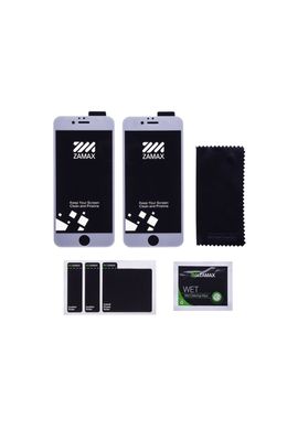 Защитное стекло 3D ZAMAX для iPhone 6 | 6s White 2 шт в комплекте купить