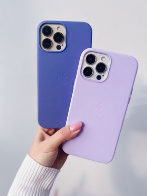 Чохол ECO Leather Case with MagSafe для iPhone 13 PRO MAX Dark Violet - ash-mobile.com.ua - фото 2