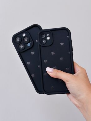 Чохол Wilkins Case для iPhone 15 Plus Tiny Hearts Black - ash-mobile.com.ua - фото 3