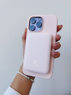 Портативная Батарея Baseus Magnetic 20W 6000 mAh Pink - ash-mobile.com.ua - фото 14