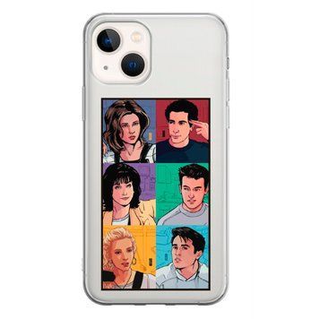 Чохол прозорий Print FRIENDS для iPhone 14 Home - ash-mobile.com.ua - фото 1