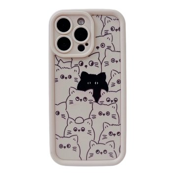 Чохол Pets Case для iPhone 13 PRO MAX Cats Biege - ash-mobile.com.ua - фото 1