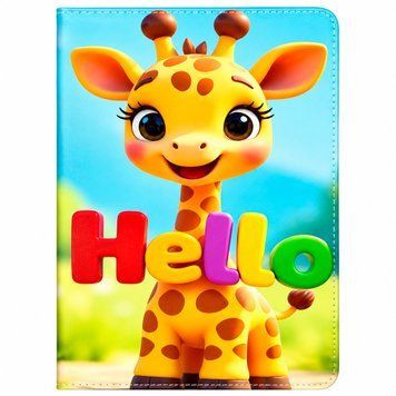 Чохол Slim Case для iPad PRO 10.5" | Air 3 10.5" | 10.2" Giraffe hello - ash-mobile.com.ua - фото 1