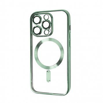 Чехол Shining with MagSafe для iPhone 11 PRO Green - ash-mobile.com.ua - фото 1