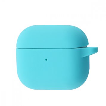 Чохол SLIM Case з карабіном для AirPods 3 Turquoise - ash-mobile.com.ua - фото 1