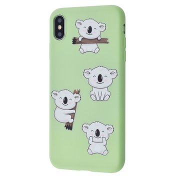 Чохол WAVE Fancy Case для iPhone XS MAX Koala Green - ash-mobile.com.ua - фото 1