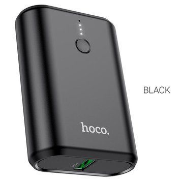 Портативна Батарея Hoco Mayflower Q3 10000mAh Black - ash-mobile.com.ua - фото 1
