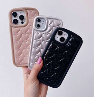 Чехол 3D Love Case для iPhone 14 Black - ash-mobile.com.ua - фото 2