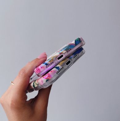 Чохол гальванічний з 3D ефектом для iPhone 14 PRO MAX Blue - ash-mobile.com.ua - фото 3
