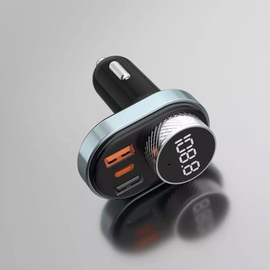 Автомобильное ЗУ Proove FM Launcher Sound Link 30W (PD+QC3.0) Type-C+USB Black - ash-mobile.com.ua - фото 8