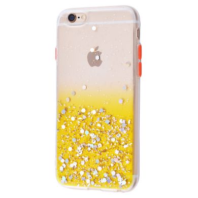 Чехол Confetti Glitter Case для iPhone 6 | 6S Yellow купить