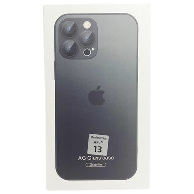 Чохол AG-Glass Matte Case with MagSafe для iPhone 14 Plus Graphite