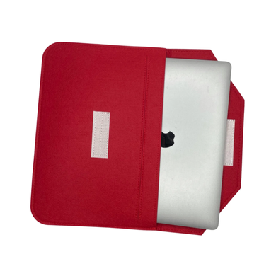 Войлочный конверт ZAMAX для MacBook Air 13" (2018-2020) | Pro 13" (2016-2022) Red купить