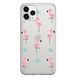 Чохол прозорий Print SUMMER для iPhone 12 | 12 PRO Flamingo - ash-mobile.com.ua - фото 1
