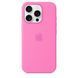Чехол Silicone Case with MagSafe OEM для iPhone 16 PRO Peony