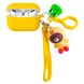Чехол Cute Charm для AirPods PRO Bear/Duck Yellow