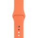 Ремінець Silicone Sport Band для Apple Watch 42mm | 44mm | 45mm | 49mm Papaya розмір S