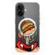 Чехол прозрачный Print FOOD with MagSafe для iPhone 17 Burger eat