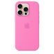 Чехол Silicone Case with MagSafe OEM для iPhone 16 PRO Peony