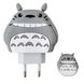 Защитный чехол для блока ЗУ + Клипса для кабеля Totoro Grey