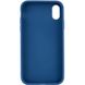 Чохол TPU Bonbon Metal Style Case для iPhone XR Denim Blue