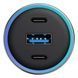 Автомобільний ЗП Proove Super Charge 130W (2 Type-C + USB) Metal Gray