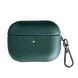 Чохол Grain Leather Case для AirPods PRO 2 Forest Green - ash-mobile.com.ua - фото 1