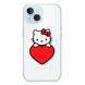 Чохол прозорий Print Hello Kitty with MagSafe для iPhone 15 Love