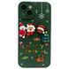 Чехол Merry Christmas Case для iPhone 15 Green - ash-mobile.com.ua - фото 1