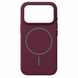 Чохол Silicone Slim with MagSafe для iPhone 18 PRO Burgundy