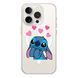 Чехол прозрачный Print Blue Monster with MagSafe для iPhone 13 PRO MAX Love - ash-mobile.com.ua - фото 1