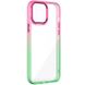 Чохол Fresh sip series Case для iPhone 13 PRO Green/Pink