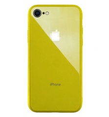 Чохол Glass Pastel Case для iPhone 7 | 8 | SE 2 | SE 3 Yellow купити