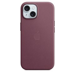 Чехол FineWoven Case with MagSafe для iPhone 15 Mulberry