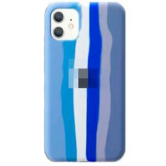 Чохол Rainbow Case для iPhone 12 | 12 PRO Blue/Grey купити