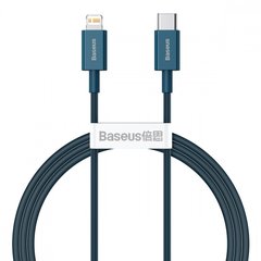 Кабель Baseus Superior Series Fast Charging Type-C to Lightning PD 20W (1m) Blue купити