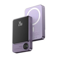 Портативна Батарея Delicate Q9 20W MagSafe 10000mAh Purple купити