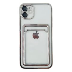 Чохол Pocket Glossy Case для iPhone 12 Silver купити