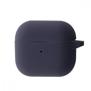 Чохол SLIM Case з карабіном для AirPods 3 Midnight Blue - ash-mobile.com.ua - фото 1