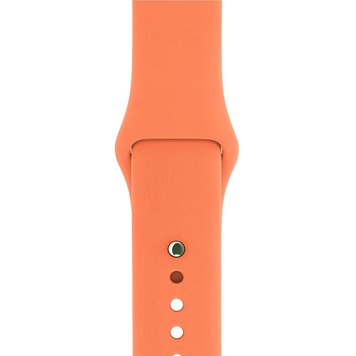 Ремешок Silicone Sport Band для Apple Watch 42mm | 44mm | 45mm | 46mm | 49mm Papaya розмір L - ash-mobile.com.ua - фото 1